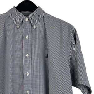Polo Ralph Lauren Blake Mens M Relaxed Fit (Fits L-XL) Button Down Gingham Check